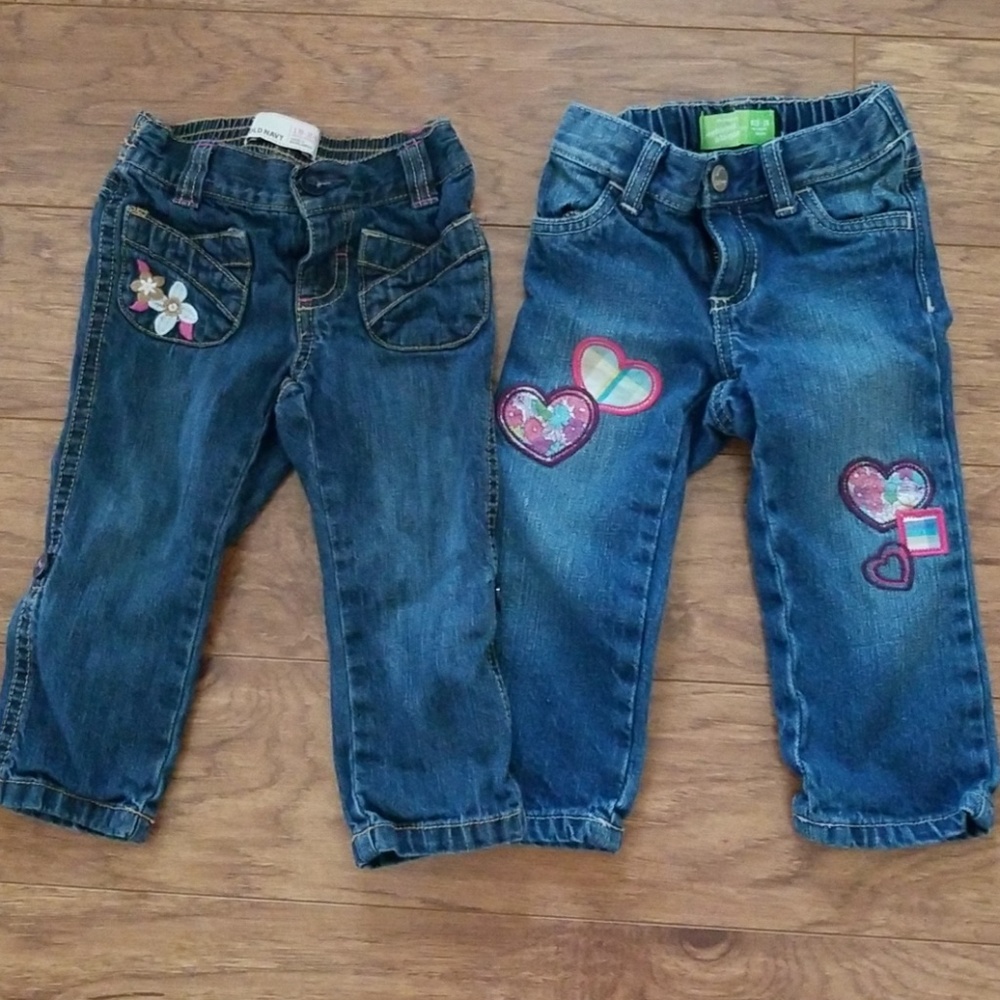 Baby girl's jeans